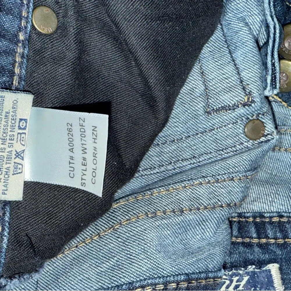 Hudson Jeans Blue Flare Wide Leg Denim - Picture 5 of 7